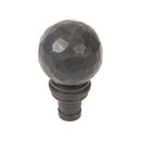 From The Anvil - Beeswax Hammered Ball Curtain Finial (pair) - 33398 - Choice Handles