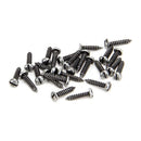 From The Anvil - Pewter 4 x 1/2" Round Head Screws (25) - 33421 - Choice Handles