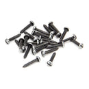 From The Anvil - Pewter 6 x 3/4" Round Head Screws (25) - 33426 - Choice Handles