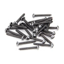 From The Anvil - Pewter 6 x 1" Round Head Screws (25) - 33427 - Choice Handles