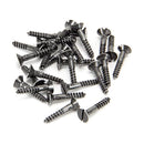 From The Anvil - Pewter 8 x 1" Countersunk Screws (25) - 33434 - Choice Handles