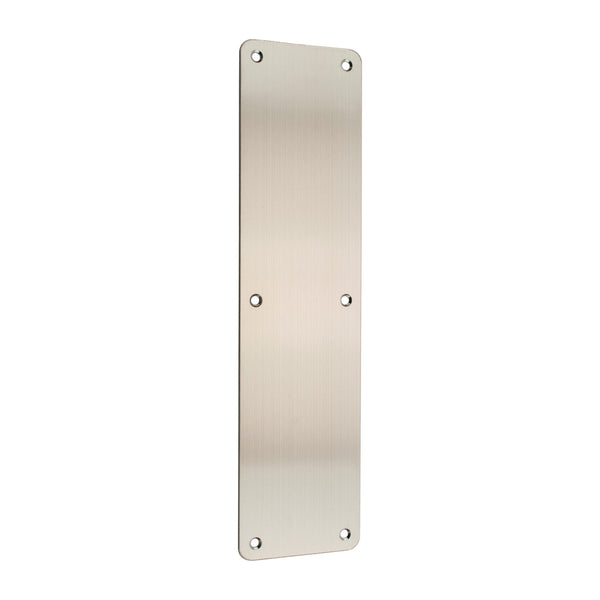 Eclipse - 305x75mm Finger Plate -  Satin Stainless Steel -  34495 - Choice Handles