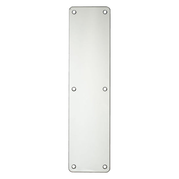 Eclipse - 305x75mm Finger Plate -  Polished Stainless Steel -  34496 - Choice Handles