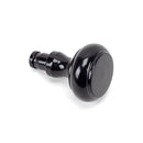 From The Anvil - Black Regency Curtain Finial (pair) - Black  - 49897 - Choice Handles