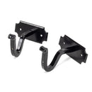 From The Anvil - Black Mounting Bracket (pair) - Black  - 49909 - Choice Handles