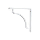 From The Anvil - Polished Chrome Abingdon Shelf Bracket (150mm x 150mm) - Polished Chrome  - 51089 - Choice Handles
