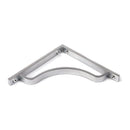 From The Anvil - Satin Chrome Abingdon Shelf Bracket (150mm x 150mm) - Satin Chrome  - 51090 - Choice Handles