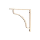 From The Anvil - Polished Nickel Abingdon Shelf Bracket (150mm x 150mm) - Polished Nickel  - 51091 - Choice Handles