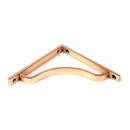 From The Anvil - Polished Bronze Abingdon Shelf Bracket (150mm x 150mm) - Polished Bronze  - 51093 - Choice Handles
