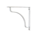 From The Anvil - Polished Chrome Abingdon Shelf Bracket (200mm x 200mm) - Polished Chrome  - 51099 - Choice Handles