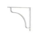 From The Anvil - Satin Chrome Abingdon Shelf Bracket (200mm x 200mm) - Satin Chrome  - 51100 - Choice Handles