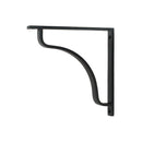 From The Anvil - Matt Black Abingdon Shelf Bracket (200mm x 200mm) - Matt Black  - 51104 - Choice Handles