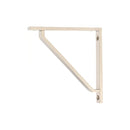 From The Anvil - Polished Nickel Barton Shelf Bracket (150mm x 150mm) - Polished Nickel  - 51111 - Choice Handles