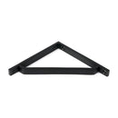 From The Anvil - Polished Brass Barton Shelf Bracket (200mm x 200mm) - Polished Brass  - 51115 - Choice Handles