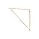 From The Anvil - Polished Nickel Barton Shelf Bracket (200mm x 200mm) - Polished Nickel  - 51121 - Choice Handles