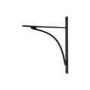 From The Anvil - Aged Bronze Apperley Shelf Bracket (314mm x 250mm) - Aged Bronze  - 51142 - Choice Handles