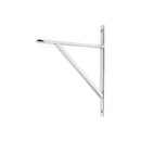 From The Anvil - Polished Chrome Chalfont Shelf Bracket (260mm x 200mm) - Polished Chrome  - 51149 - Choice Handles