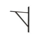 From The Anvil - Aged Bronze Chalfont Shelf Bracket (260mm x 200mm) - Aged Bronze  - 51152 - Choice Handles
