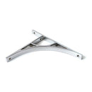 From The Anvil - Polished Chrome Tyne Shelf Bracket (260mm x 200mm) - Polished Chrome  - 51169 - Choice Handles