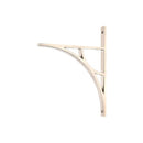 From The Anvil - Polished Nickel Tyne Shelf Bracket (260mm x 200mm) - Polished Nickel  - 51171 - Choice Handles