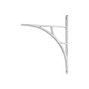 From The Anvil - Satin Chrome Tyne Shelf Bracket (314mm x 250mm) - Satin Chrome  - 51180 - Choice Handles