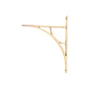 From The Anvil - Polished Bronze Tyne Shelf Bracket (314mm x 250mm) - Polished Bronze  - 51183 - Choice Handles