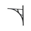 From The Anvil - Matt Black Tyne Shelf Bracket (314mm x 250mm) - Matt Black  - 51184 - Choice Handles