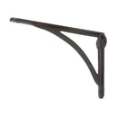 From The Anvil - Beeswax 10'' x 7'' Curved Shelf Bracket - Beeswax  - 83785 - Choice Handles