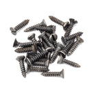 From The Anvil - Pewter 4x½" Countersunk Screws (25) - Pewter Patina  - 91187 - Choice Handles