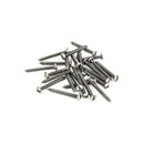 From The Anvil - Pewter 10x1½" Round Head Screws (25) - Pewter Patina  - 91203 - Choice Handles