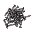 From The Anvil - Dark Satin Stainless Steel 4x¾" Countersunk Screws (25) - Dark Satin Stainless Steel  - 92936 - Choice Handles