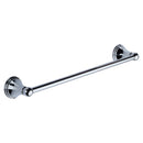 Cambridge 45cm Towel Bar Rail. Wall Mounted for Bathroom and Kitchen. Polished Chrome Finish - CAM-TOWEL-45-PC - Choice Handles