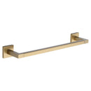Chelsea 45cm Towel Bar Rail. Wall Mounted for Bathroom and Kitchen. Satin Brass Finish - CHE-TOWEL-45-SB - Choice Handles