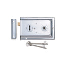 Spira Brass - Iron Rim Lock - Fluted  - Polished Chrome - 1031PC - Choice Handles