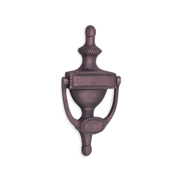 Spira Brass - Georgian Door Knocker 150mm  - Aged Bronze - SB4105ABZ - Choice Handles