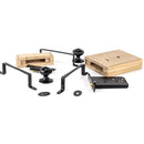 From The Anvil - Oak Box Lock & Octagonal Knob Set - Black - 33005 - Choice Handles