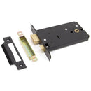 From The Anvil - Oak Box Lock & Octagonal Knob Set - Black - 33005 - Choice Handles