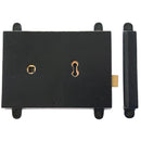 From The Anvil - Rim Lock & Cast Iron Cover - Black - 33299 - Choice Handles