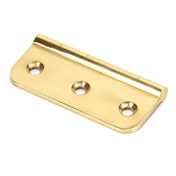 From The Anvil - 3" Dummy Butt Hinge (Single) - Polished Brass - 45441 - Choice Handles