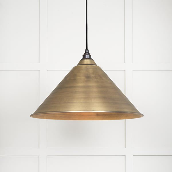 From The Anvil - Hockley Pendant - Aged Brass - 49499 - Choice Handles