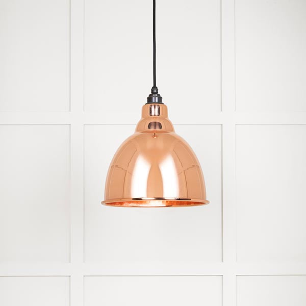From The Anvil - Brindley Pendant - Hammered Copper - 49500 - Choice Handles