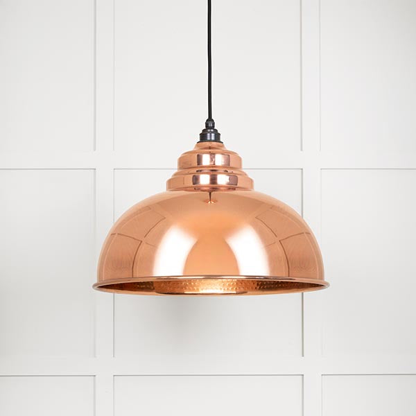 From The Anvil - Harborne Pendant - Hammered Copper - 49501 - Choice Handles