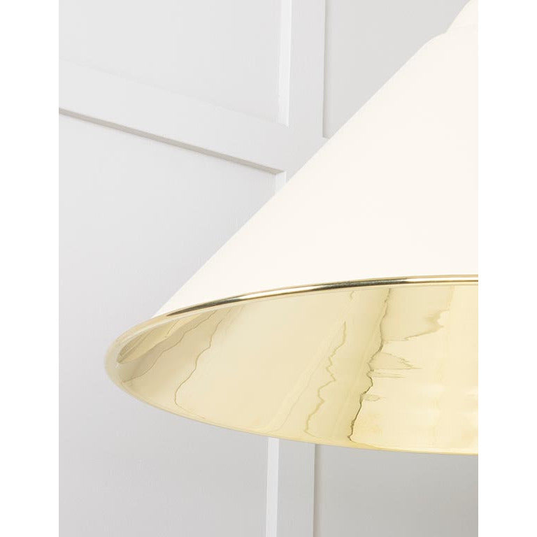 From The Anvil - Hockley Pendant in Teasel - Smooth Brass - 49524TE - Choice Handles