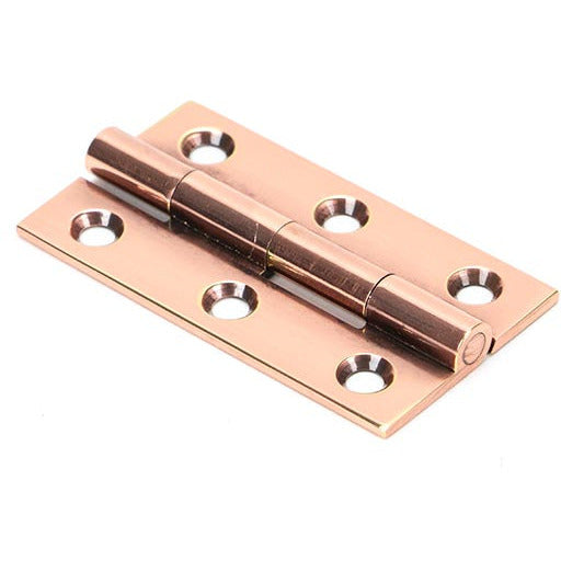 From The Anvil - 2" Butt Hinge (pair) - Polished Bronze - 49922 - Choice Handles