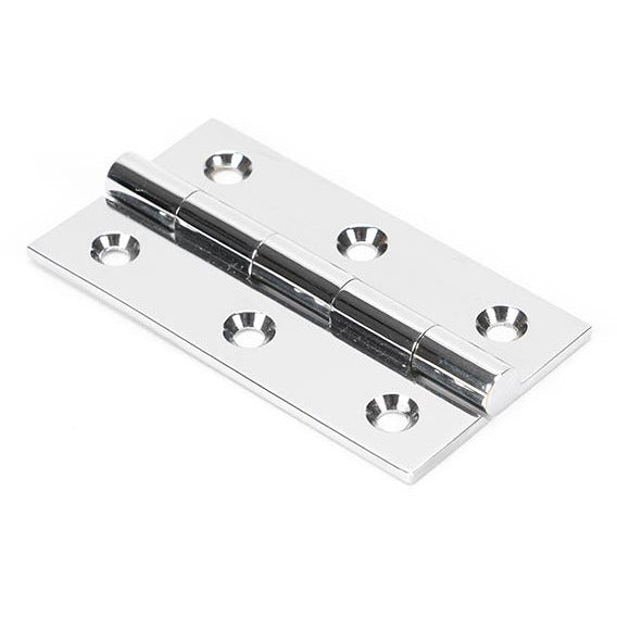 From The Anvil - 2.5" Butt Hinge (pair) - Polished Chrome - 49927 - Choice Handles