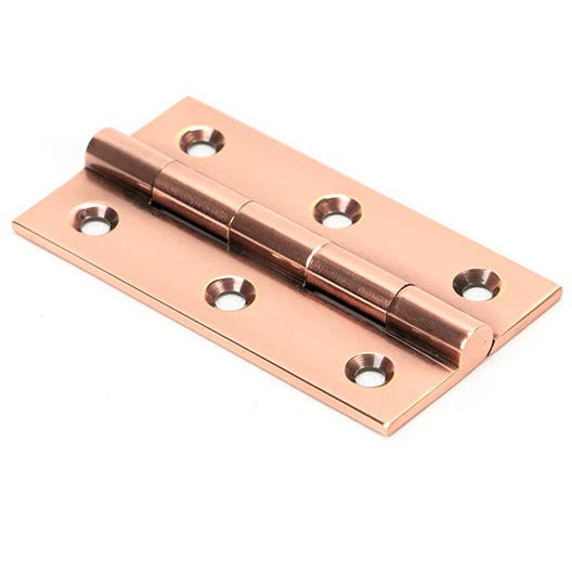 From The Anvil - 2.5" Butt Hinge (pair) - Polished Bronze - 49929 - Choice Handles