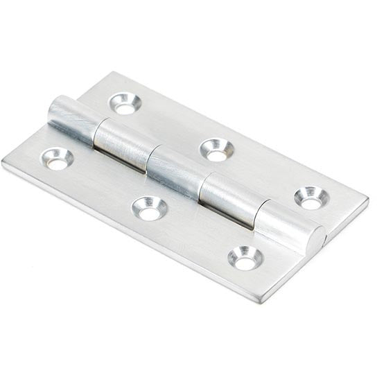 From The Anvil - 2.5" Butt Hinge (pair) - Satin Chrome - 49930 - Choice Handles