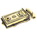 From The Anvil - Davenport Rim Lock - Aged Brass - 91528 - Choice Handles