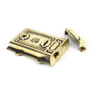 From The Anvil - Davenport Rim Lock - Aged Brass - 91528 - Choice Handles