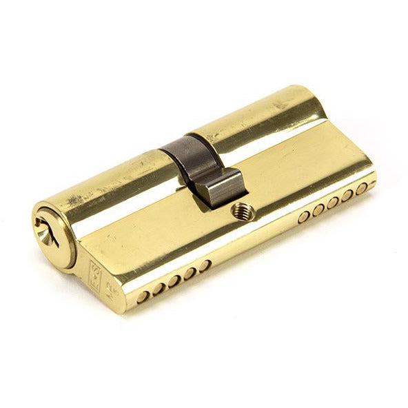 From The Anvil - 35/35 Euro Cylinder - Lacquered Brass - 91854 - Choice Handles